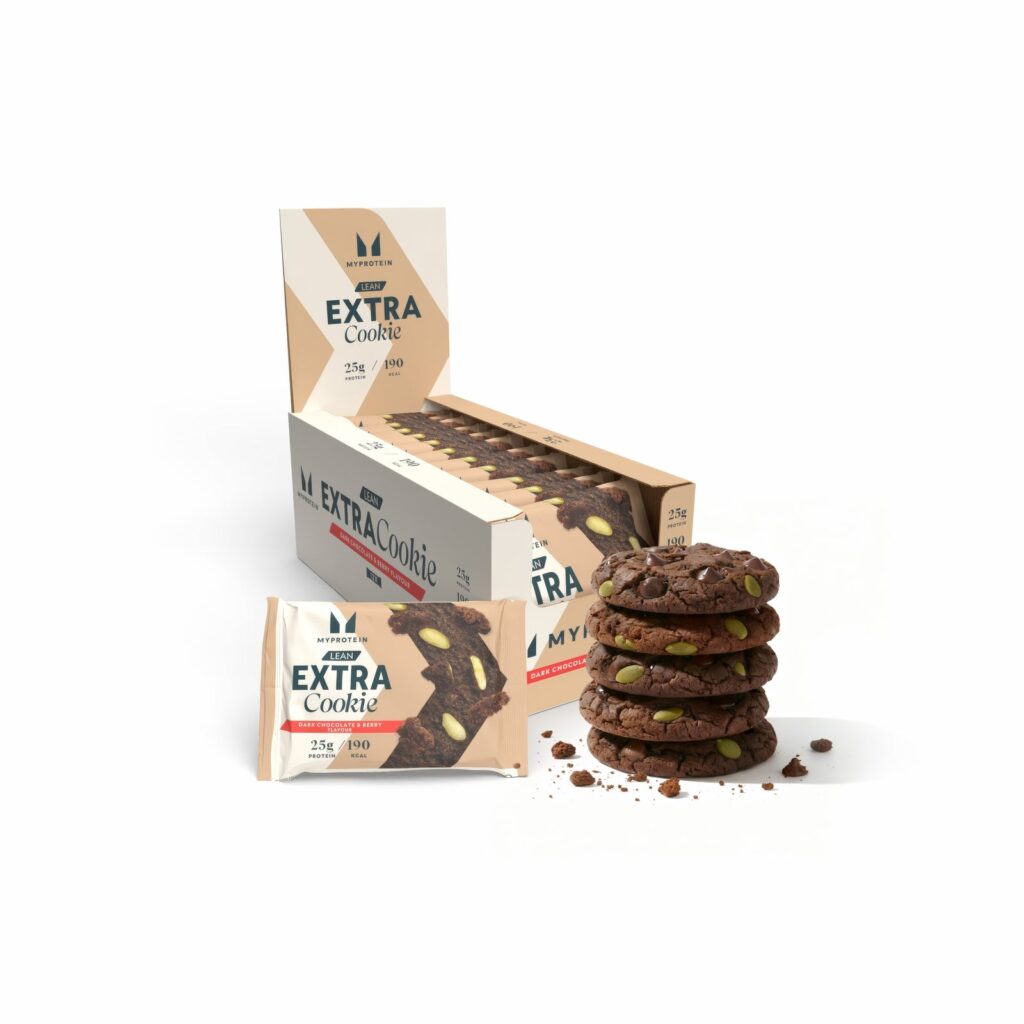 💪 Cookie Ligera – Chocolate Negro y Baya | Myprotein ES — 50% OFF