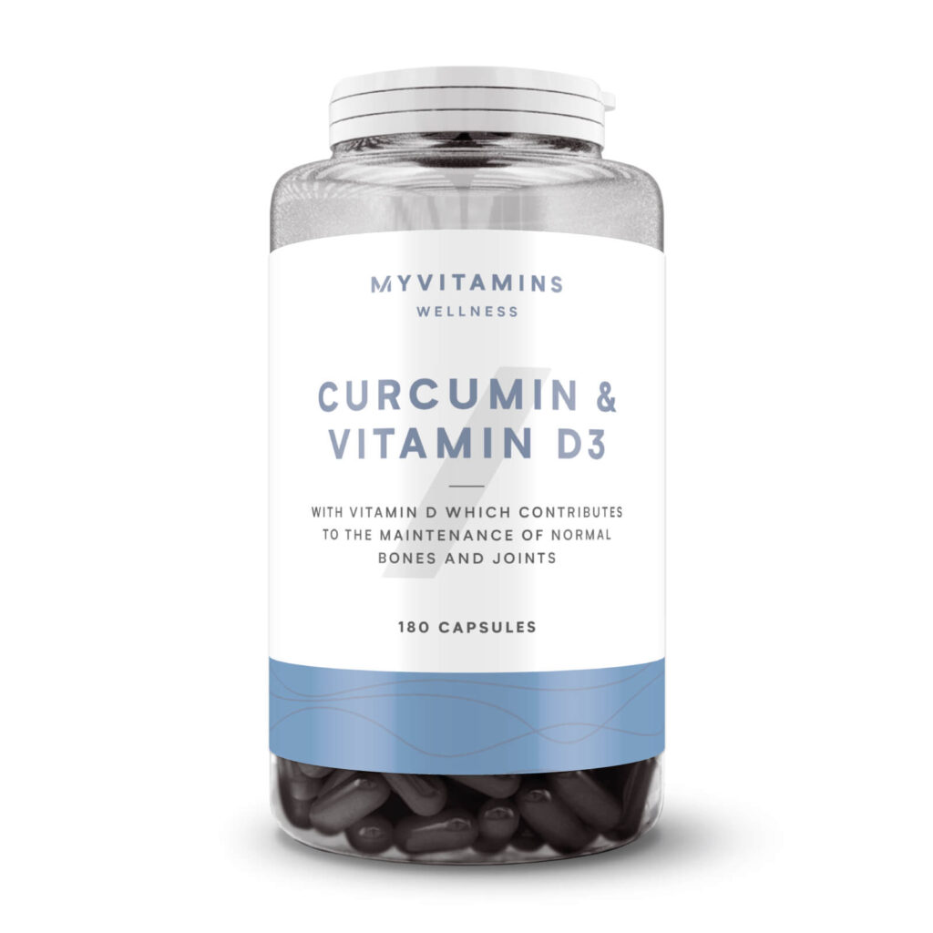 💪 Vitamina D3 y Curcumina Cápsulas – 180Cápsulas | Myprotein ES — 50% OFF