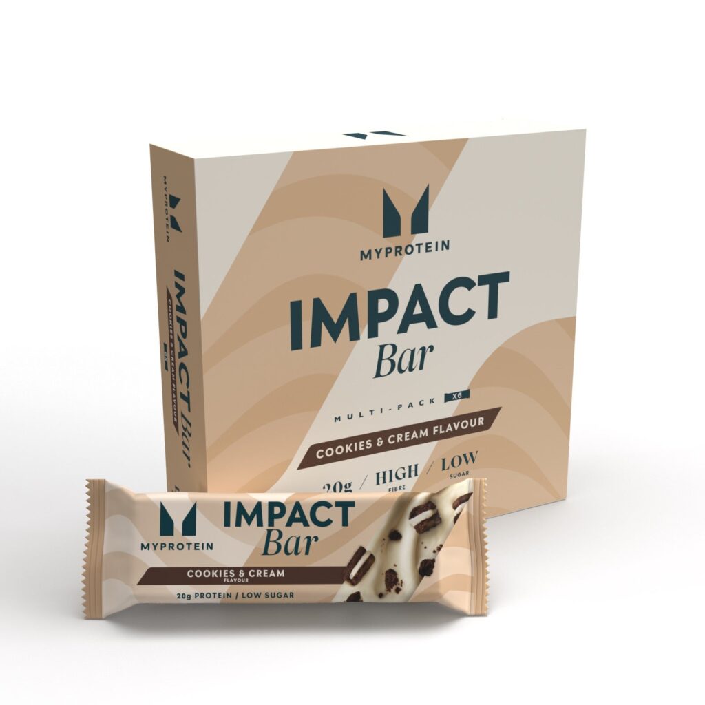 💪 Barrita Impact Protein – 6 x 64g – Crema de Cookies | Myprotein ES — 50% OFF