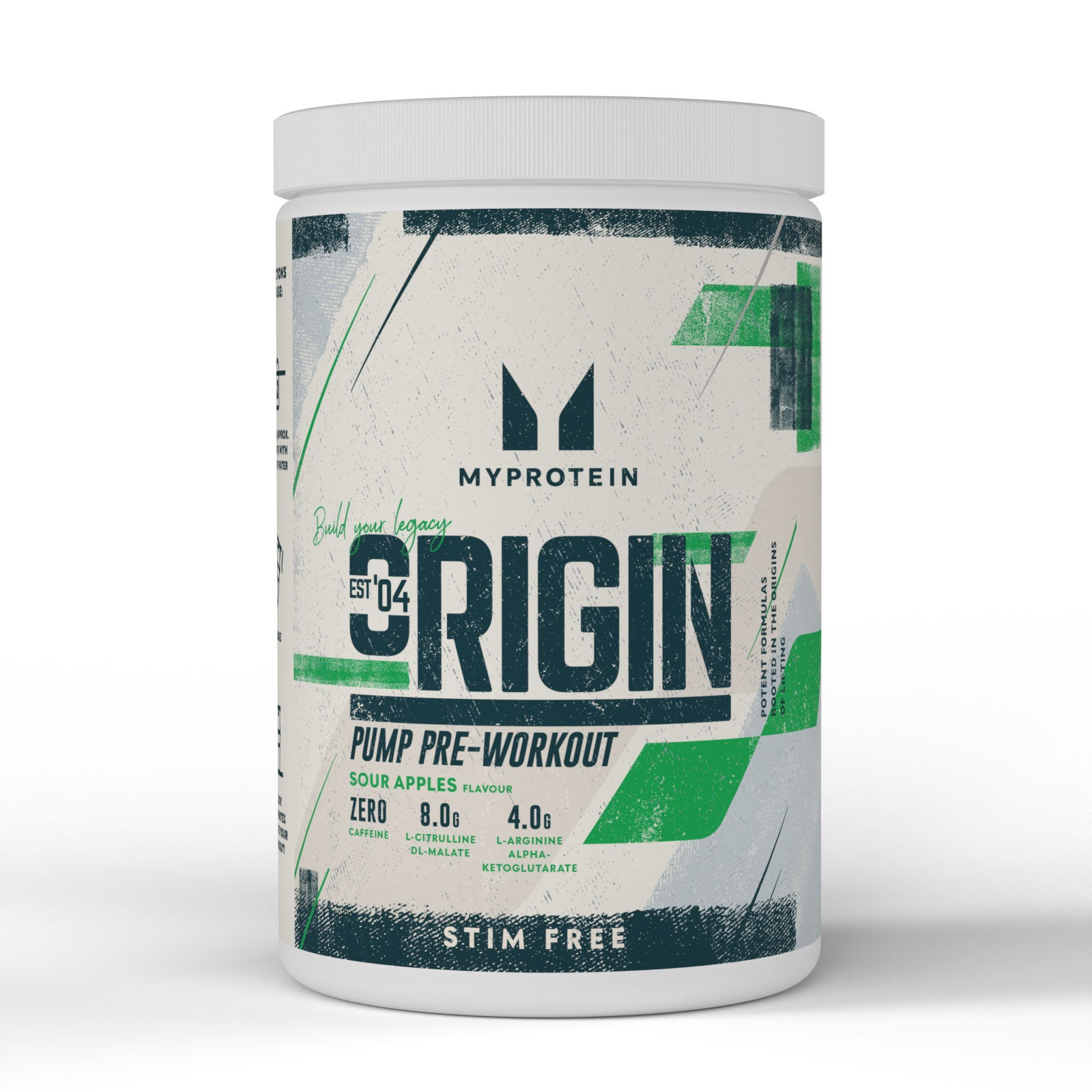Origin Pre-Entreno Sin Estimulantes Myprotein