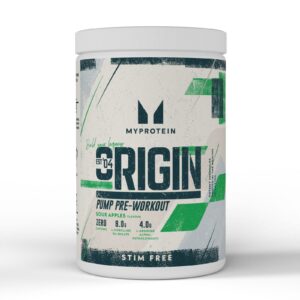 💪 Origin Pre-Entreno Sin Estimulantes — 50% OFF (18,99€) | Myprotein ES