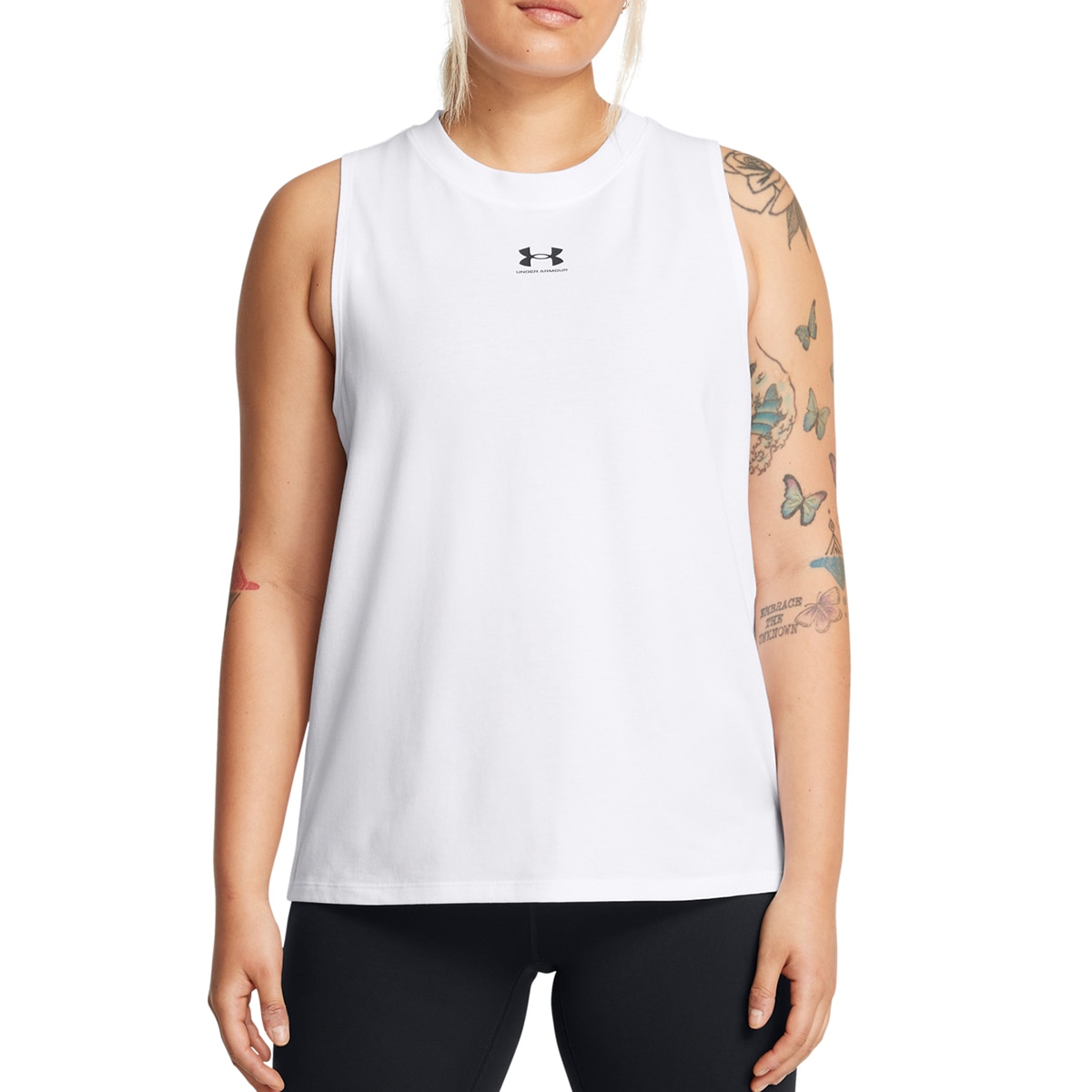 Under Armour - Camiseta de mujer UA Rival Muscle Tank Under Armour.