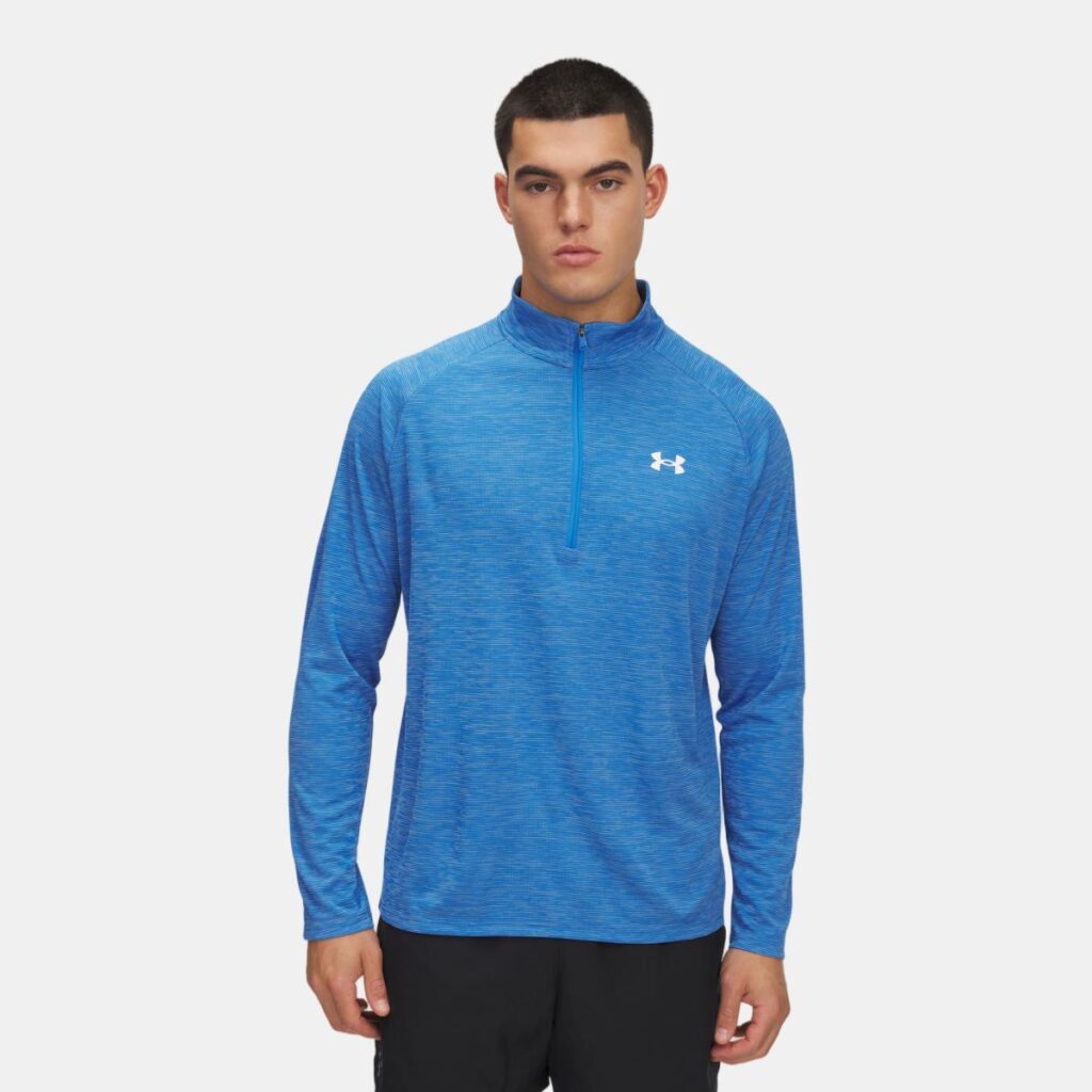 Under Armour – Camiseta de hombre Tech Textured 1/2 Zip Under Armour. | El Corte Inglés — Fitness y Deportes