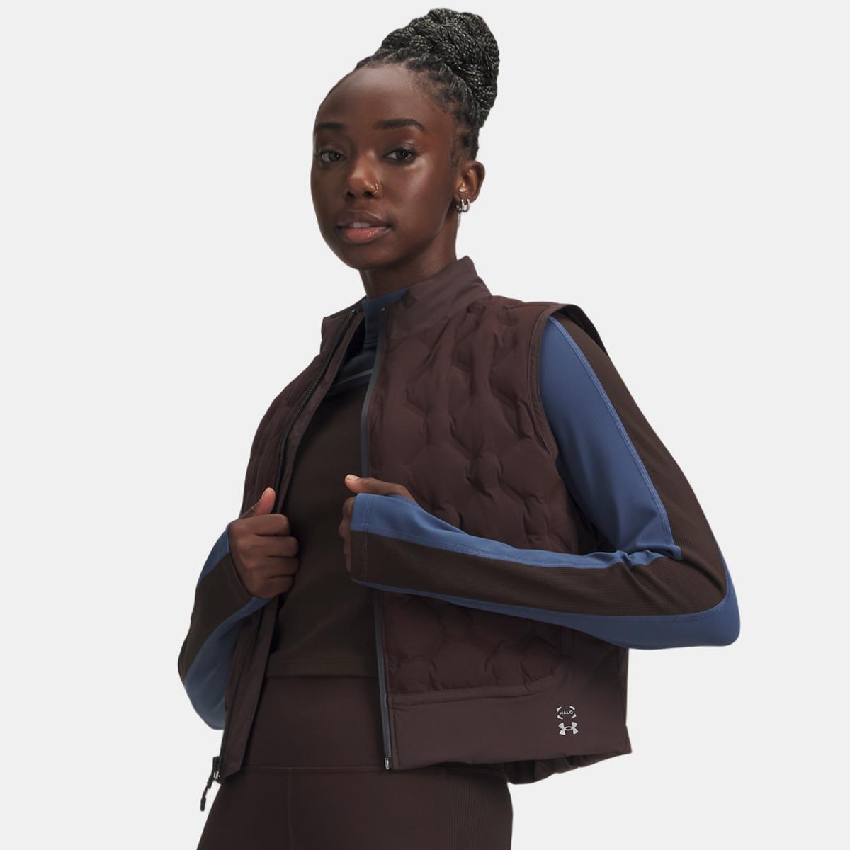 Under Armour - Chaleco cortavientos de mujer Halo CW Vest Under Armour.
