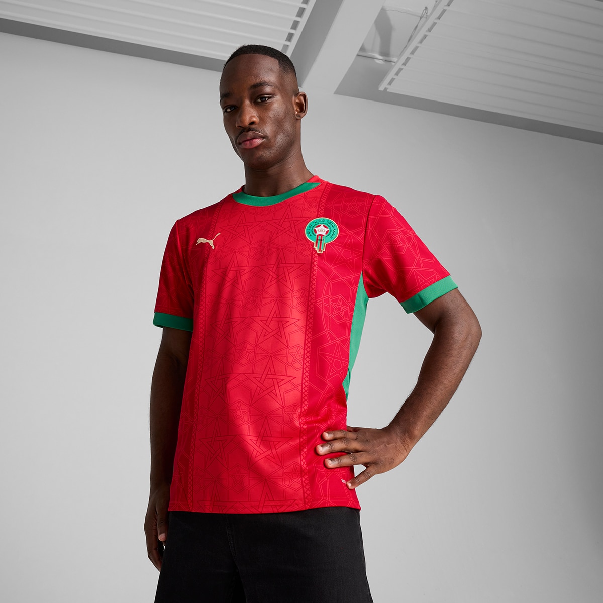 Puma - Camiseta de hombre 1ª equipación Marruecos FRMF 2024-2025 Puma.