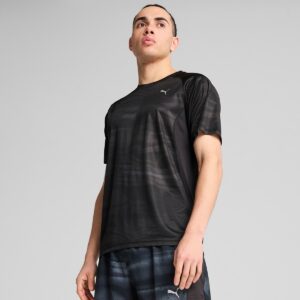 Puma – Camiseta de hombre M RUN VELOCITY AOP TEE (POLY) Puma. | El Corte Inglés — Fitness y Deportes