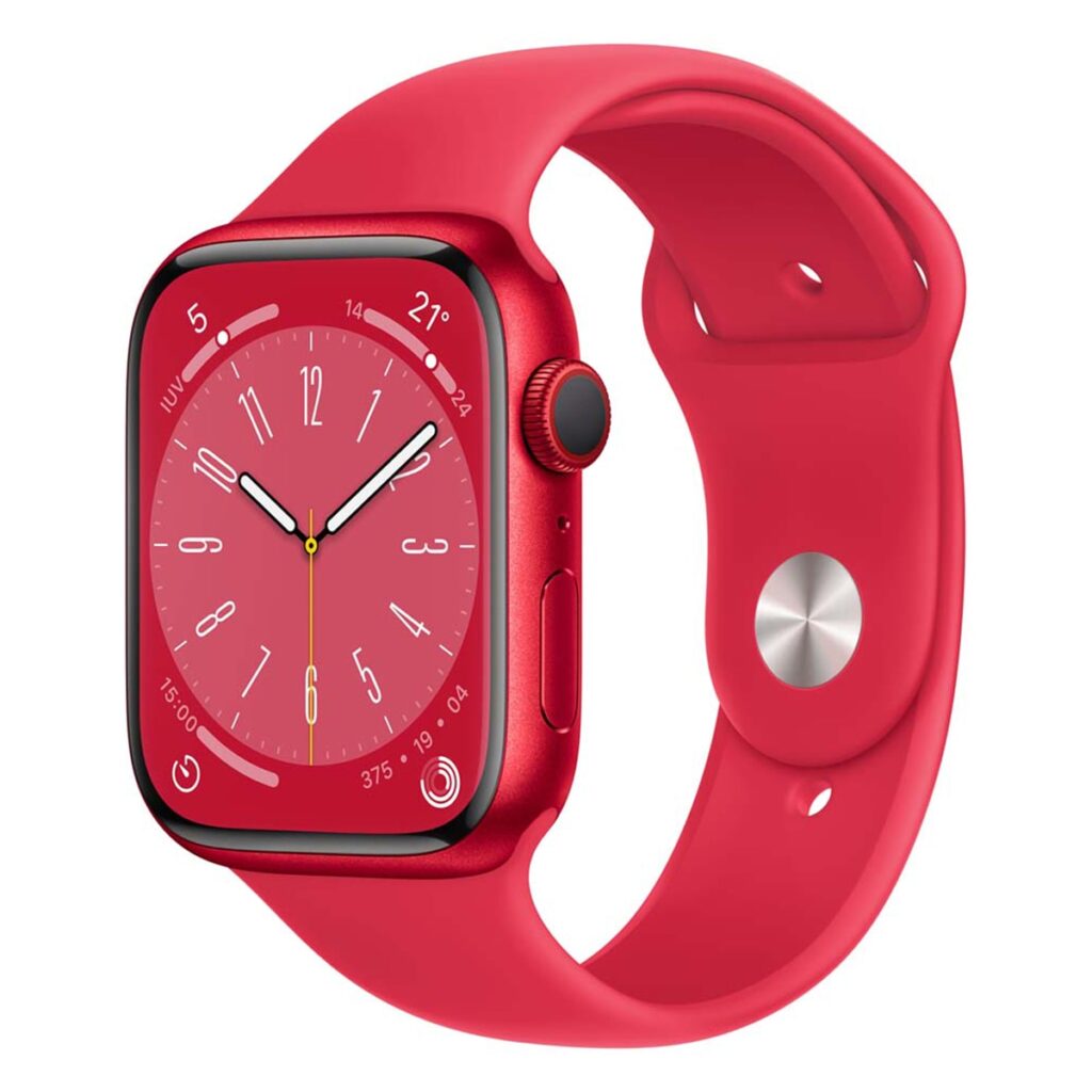 Apple – Apple Watch Series 8 GPS + Cellular 45mm con caja de aluminio (PRODUCT)RED y correa deportiva (PRODUCT)RED. | El Corte Inglés — Fitness y Deportes