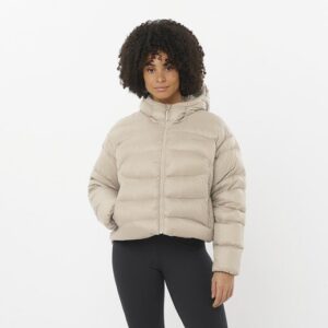 Salomon – Chaqueta de mujer Outline Novelty Crop Down Salomon. | El Corte Inglés — Fitness y Deportes