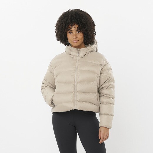 Salomon – Chaqueta de mujer Outline Novelty Crop Down Salomon. | El Corte Inglés — Fitness y Deportes