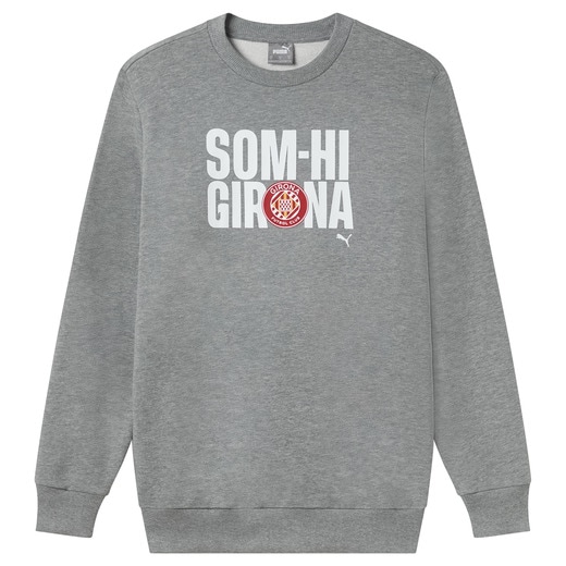 Puma – Sudadera unisex SOM-HI Crew Girona FC Puma. | El Corte Inglés — Fitness y Deportes