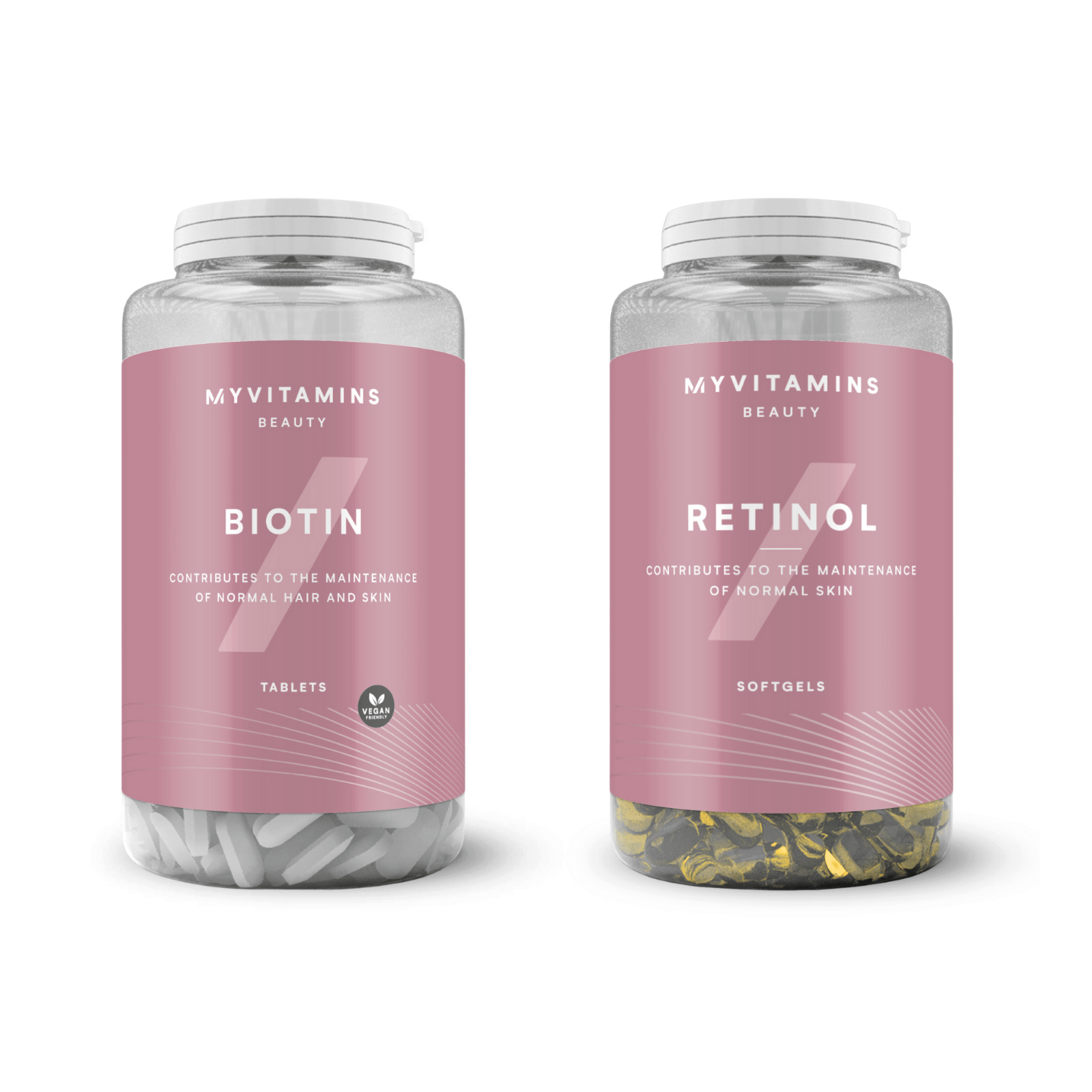 Pack de Biotina y Retinol  - 30Tabletas