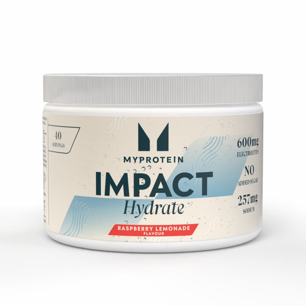 💪 Impact Hydrate – 40raciones – Frambuesa y Limonada | Myprotein ES — 50% OFF