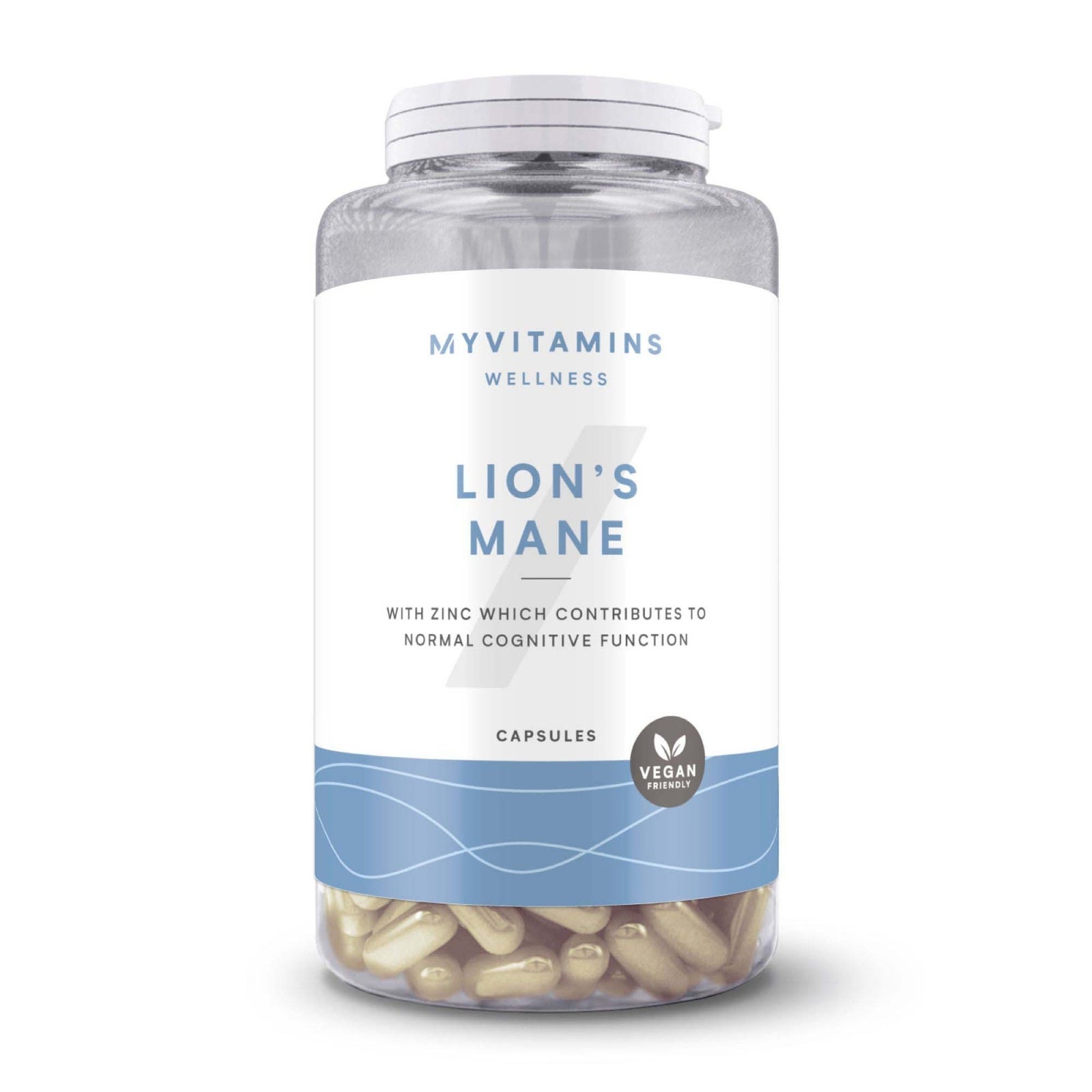 Cápsulas de concentración de Melena de León  - 60 Capsules, 30raciones - Sin Sabor