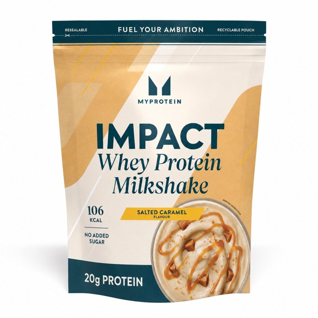 💪 Impact Whey Protein – 435G – 15raciones – Salted Caramel (Milkshake) | Myprotein ES — 50% OFF