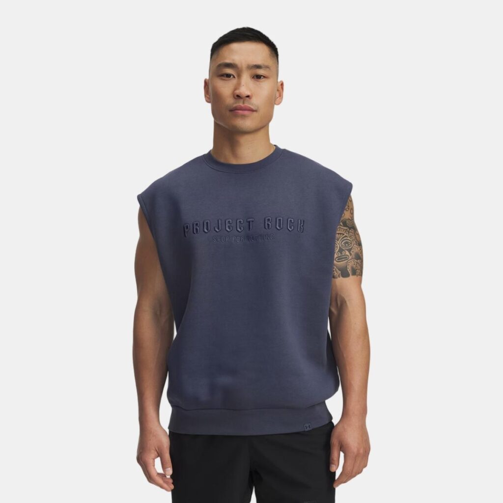 Under Armour – Camiseta de hombre Project Rock Icon Sleeveless Under Armour. | El Corte Inglés — Fitness y Deportes