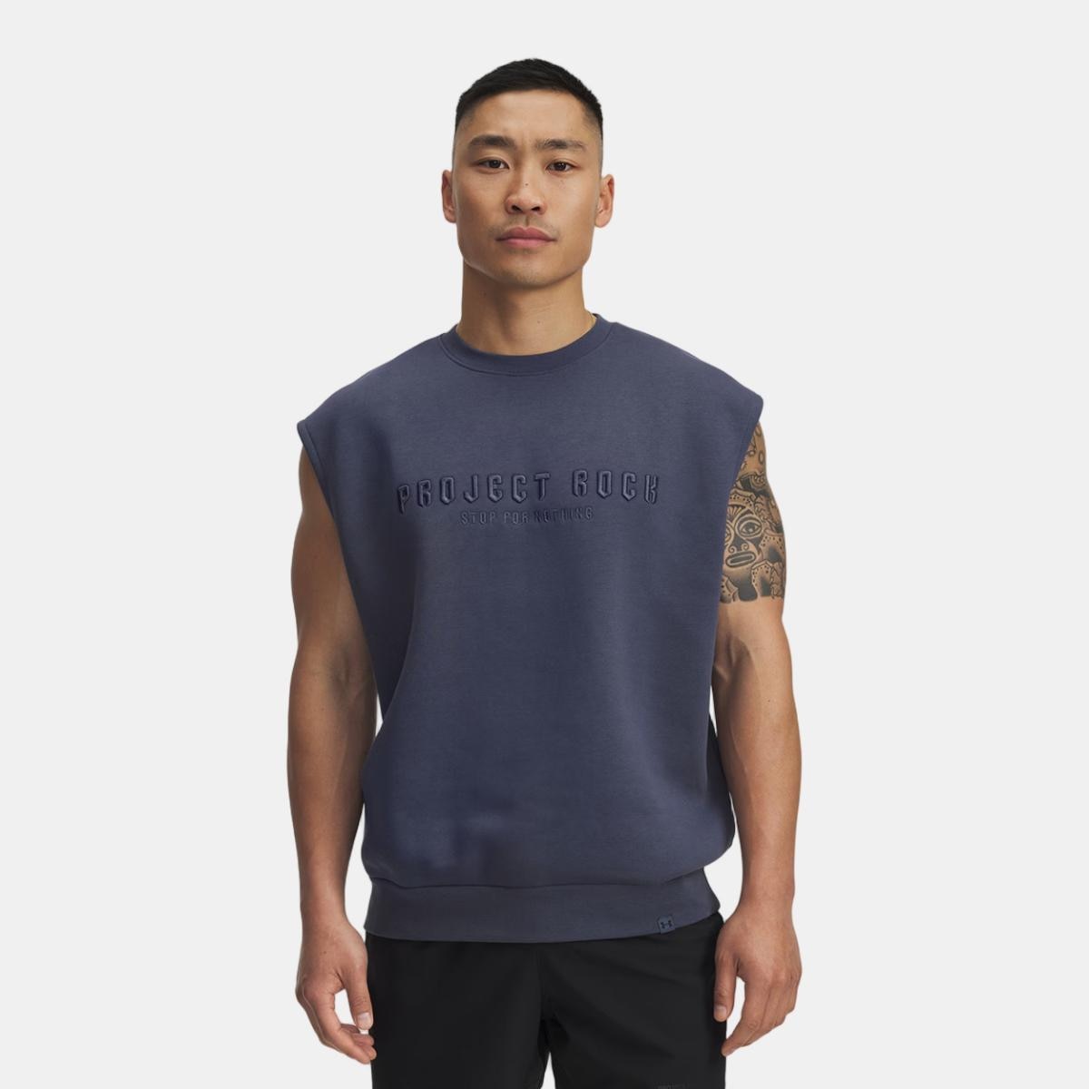 Under Armour - Camiseta de hombre Project Rock Icon Sleeveless Under Armour.