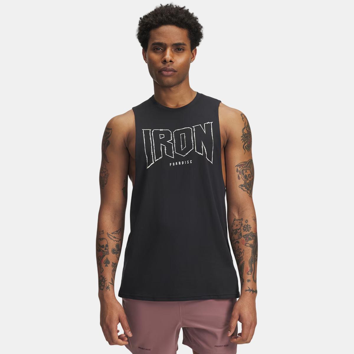 Under Armour - Camiseta de hombre Project Rock Tank Under Armour.
