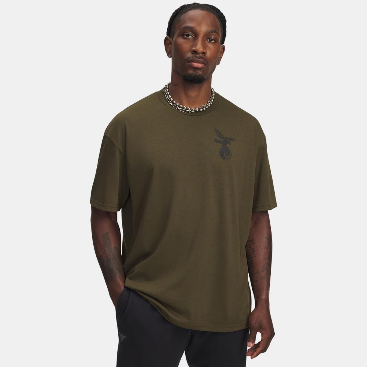 Under Armour - Camiseta de hombre Project Rock SS Q4 ST Under Armour.