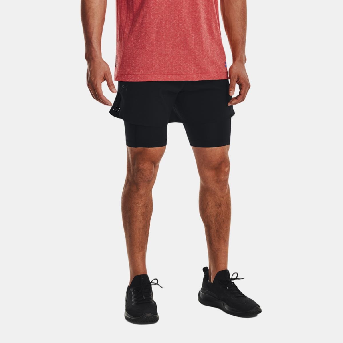 Under Armour - Pantalón corto de hombre Vanish Elite 2In1 Short Under Armour.