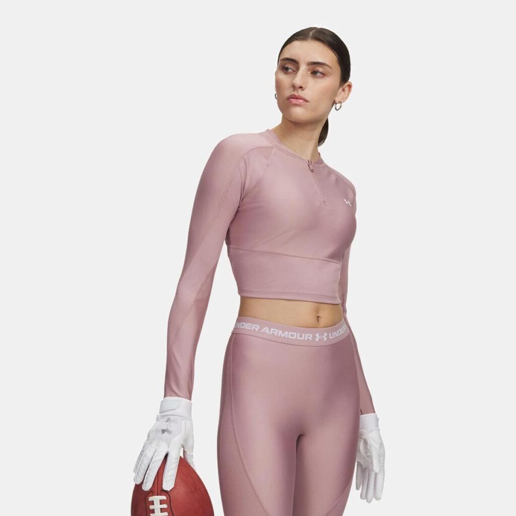 Under Armour – Camiseta de mujer HG Rib 1/4 Zip Under Armour. | El Corte Inglés — Fitness y Deportes
