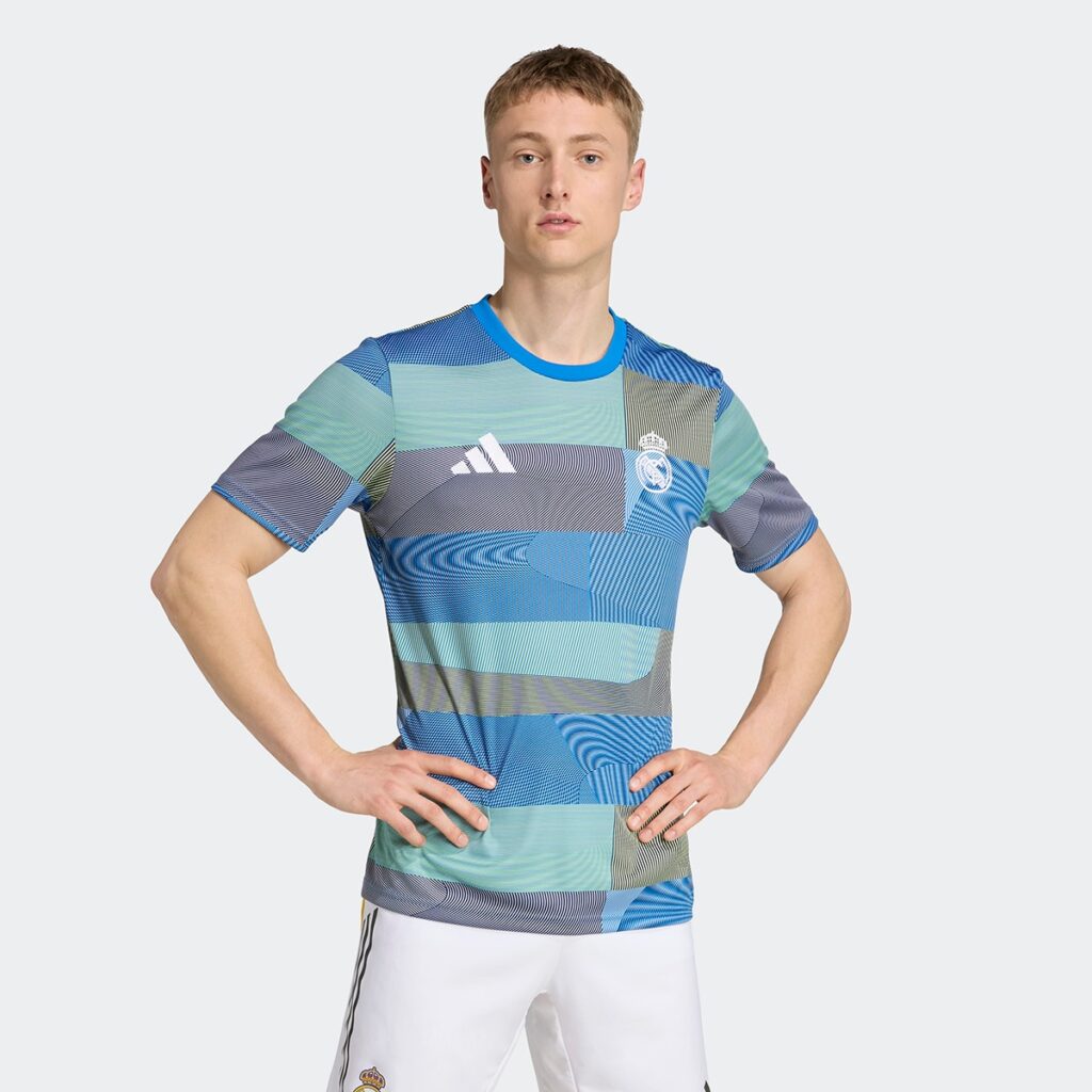adidas – Camiseta calentamiento de hombre Real Madrid CF 2025-2026 Adidas. | El Corte Inglés — Fitness y Deportes