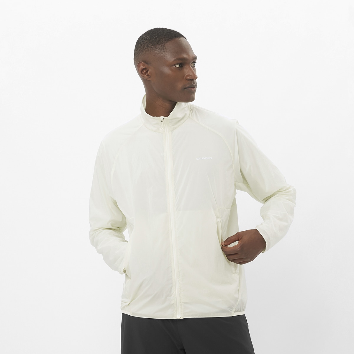 Salomon - Chaqueta cortavientos de hombre SHKout FLY Salomon.