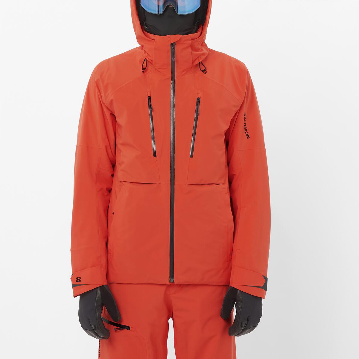 Salomon - Chaqueta aislada con capucha para hombre BRILLIANT 2.0 JACKET M SALOMON.