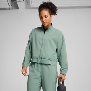 Puma – Chaqueta de mujer Training Lace Woven Puma. | El Corte Inglés — Fitness y Deportes