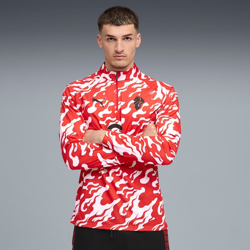 Puma – Chaqueta de Hombre ACM Warm Up 1/4 Zip Top Puma. | El Corte Inglés — Fitness y Deportes