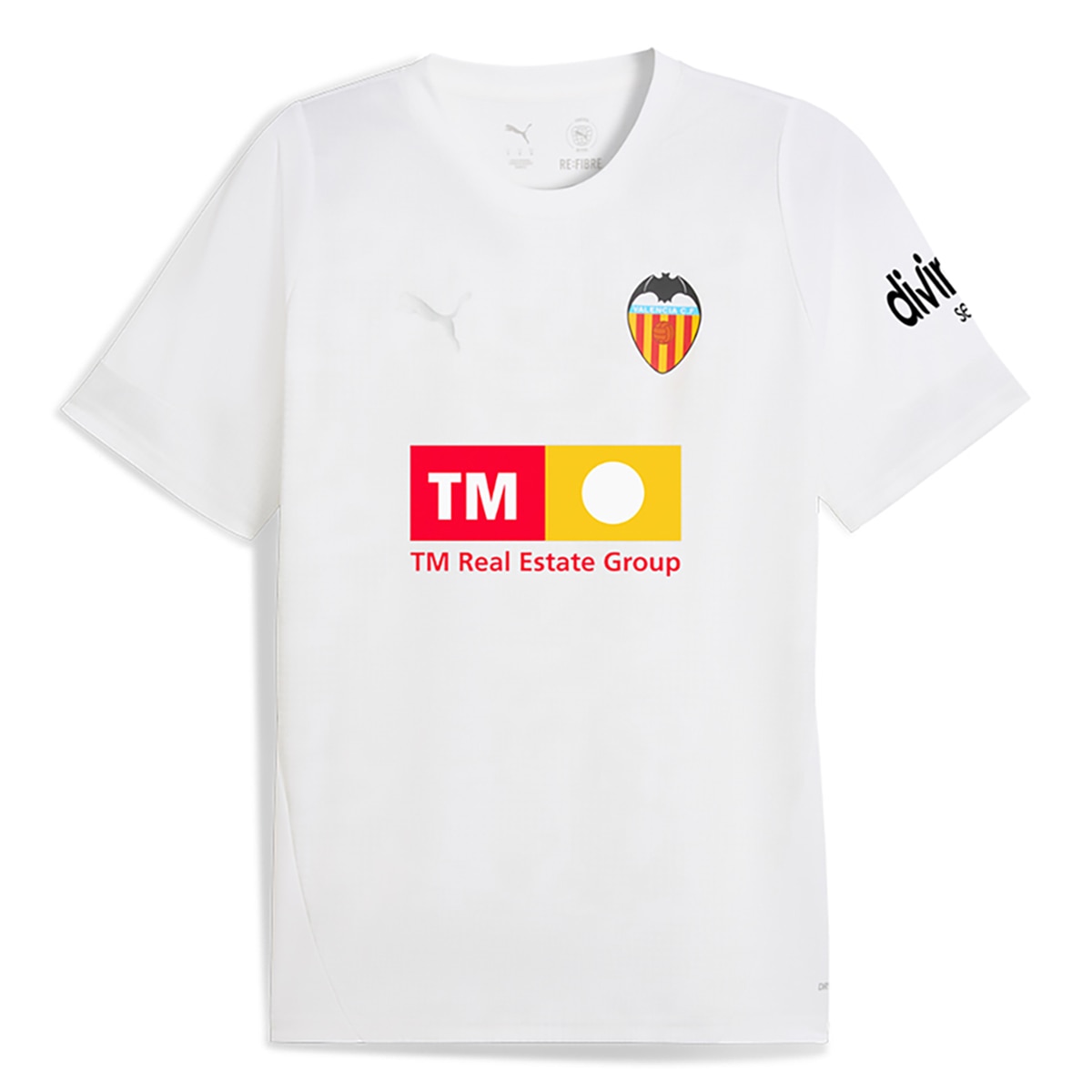 Puma - Camiseta de fútbol de Hombre VCF Training Jersey Jr (S) Puma.