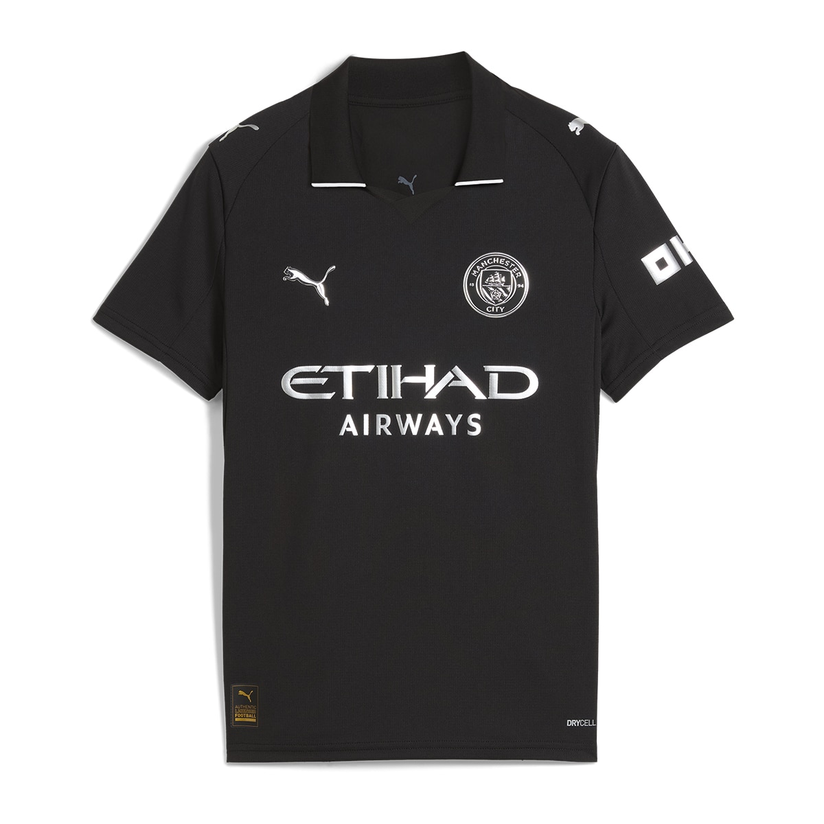 Puma - Camiseta de Fútbol de Hombre MCFC Away Jersey Replica Jr Puma.