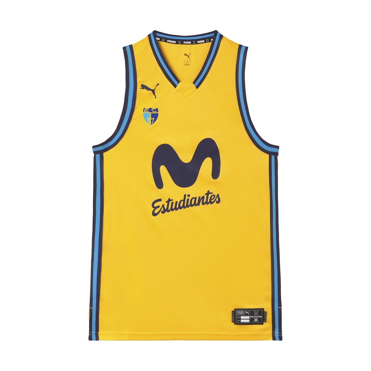 Puma - Camiseta de fútbol de Hombre Estudiantes Alternate Jersey Puma.