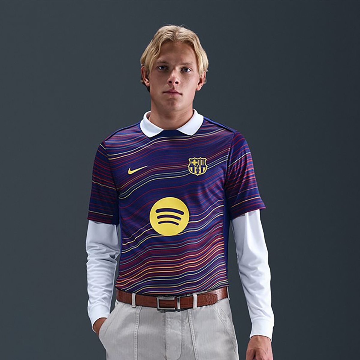 Nike - Camiseta de hombre FC Barcelona 2025-2026 Academy Pro Nike.