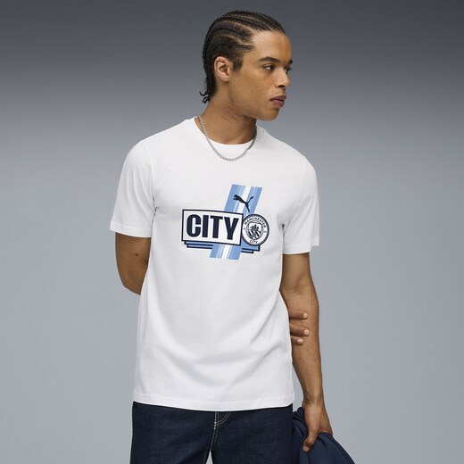 Puma – Camiseta de fútbol de Hombre MCFC FtblCulture Tee Puma. | El Corte Inglés — Fitness y Deportes