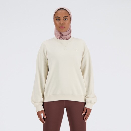 New Balance – Sudadera de mujer NB Athletics French Terry Crew New Balance. | El Corte Inglés — Fitness y Deportes