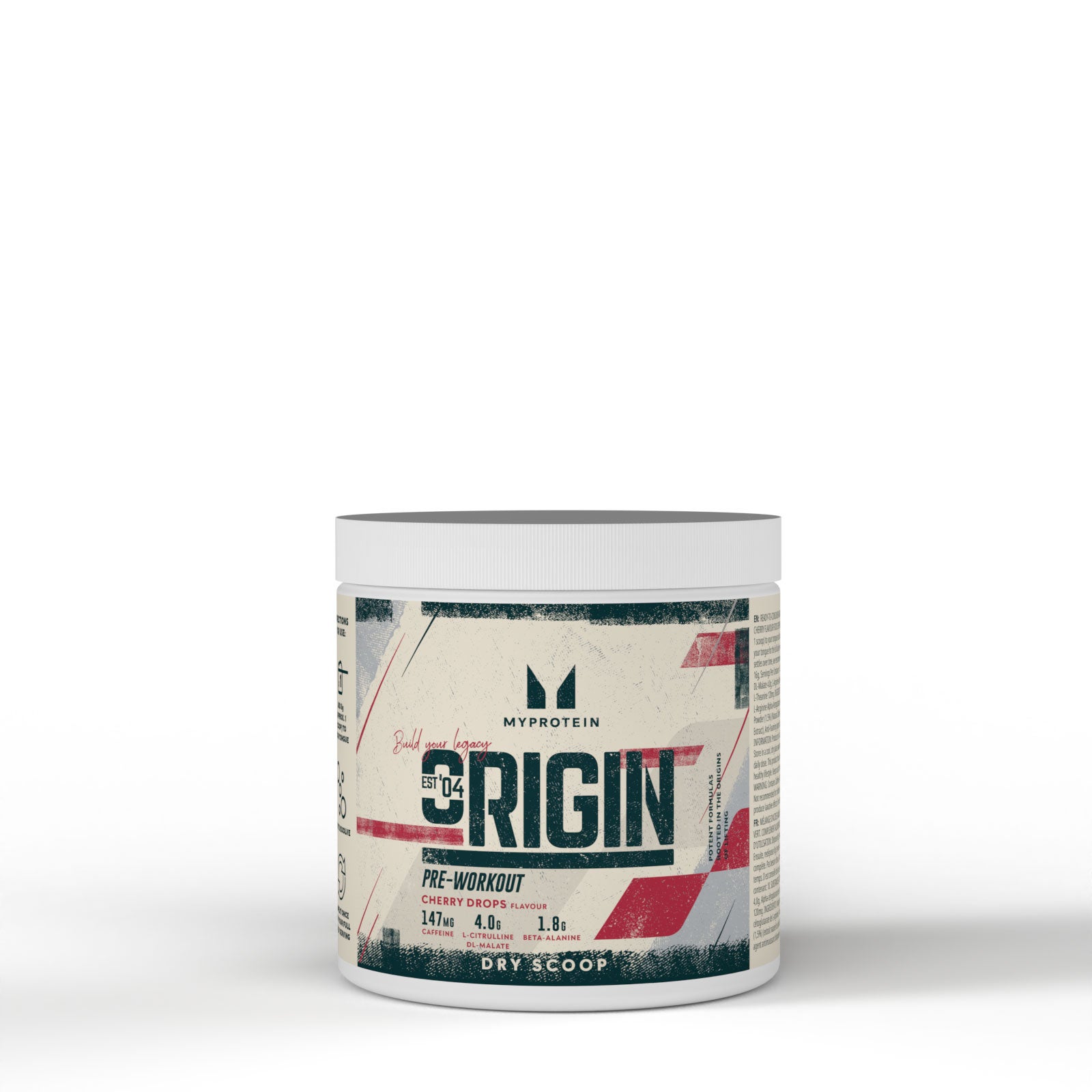 Origin Pre-Entreno Dry Scoop - 18raciones - Cherry Drops