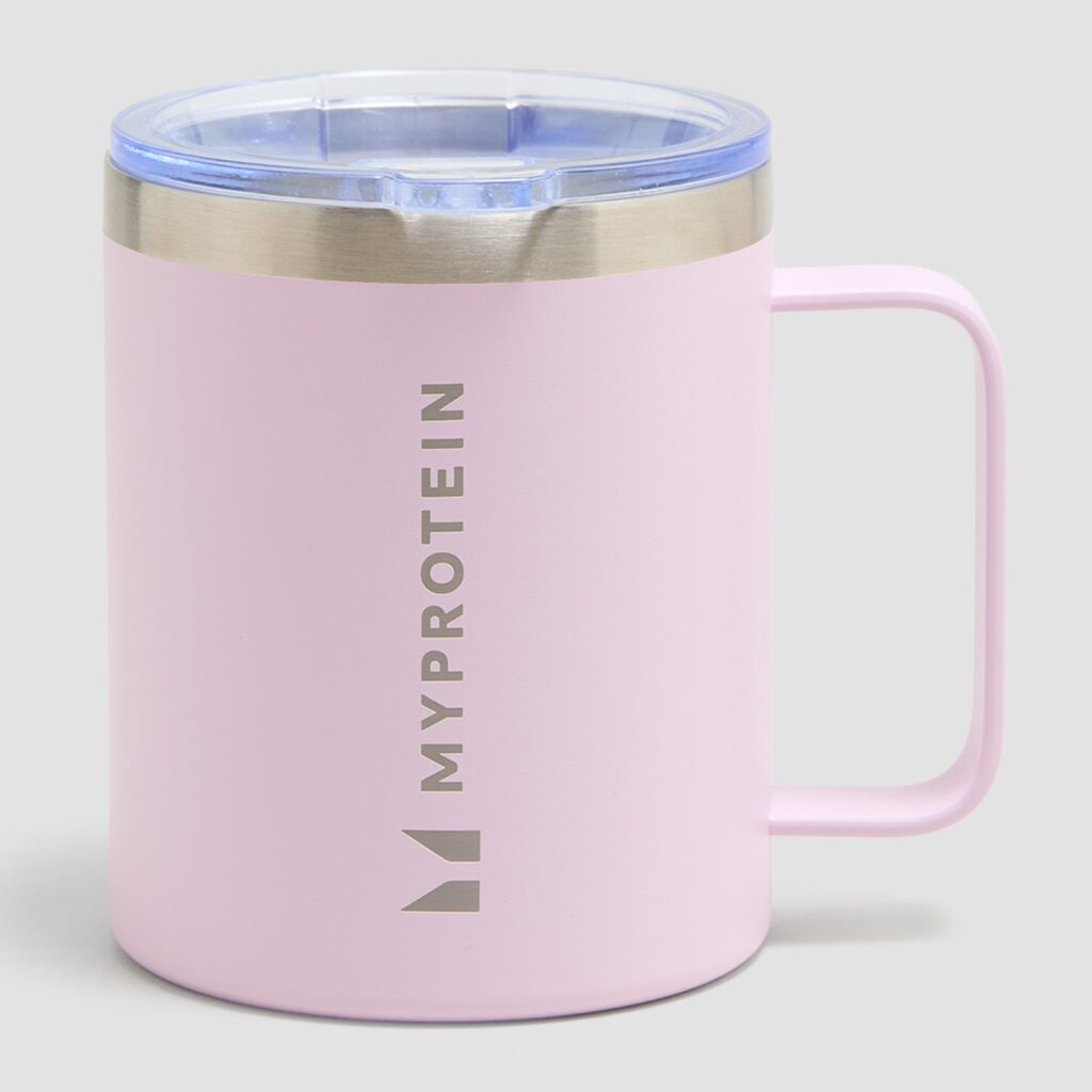 💪 Vaso de café de metal reciclado de Myprotein 350 ml – Rosa | Myprotein ES — 50% OFF