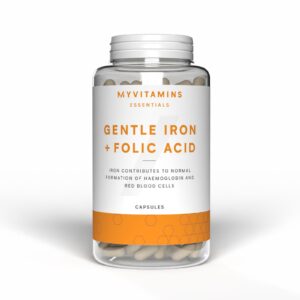 💪 Gentle Iron Bisglycinate + Folic Acid – 90 Capsules, 90raciones – Sin Sabor | Myprotein ES — 50% OFF