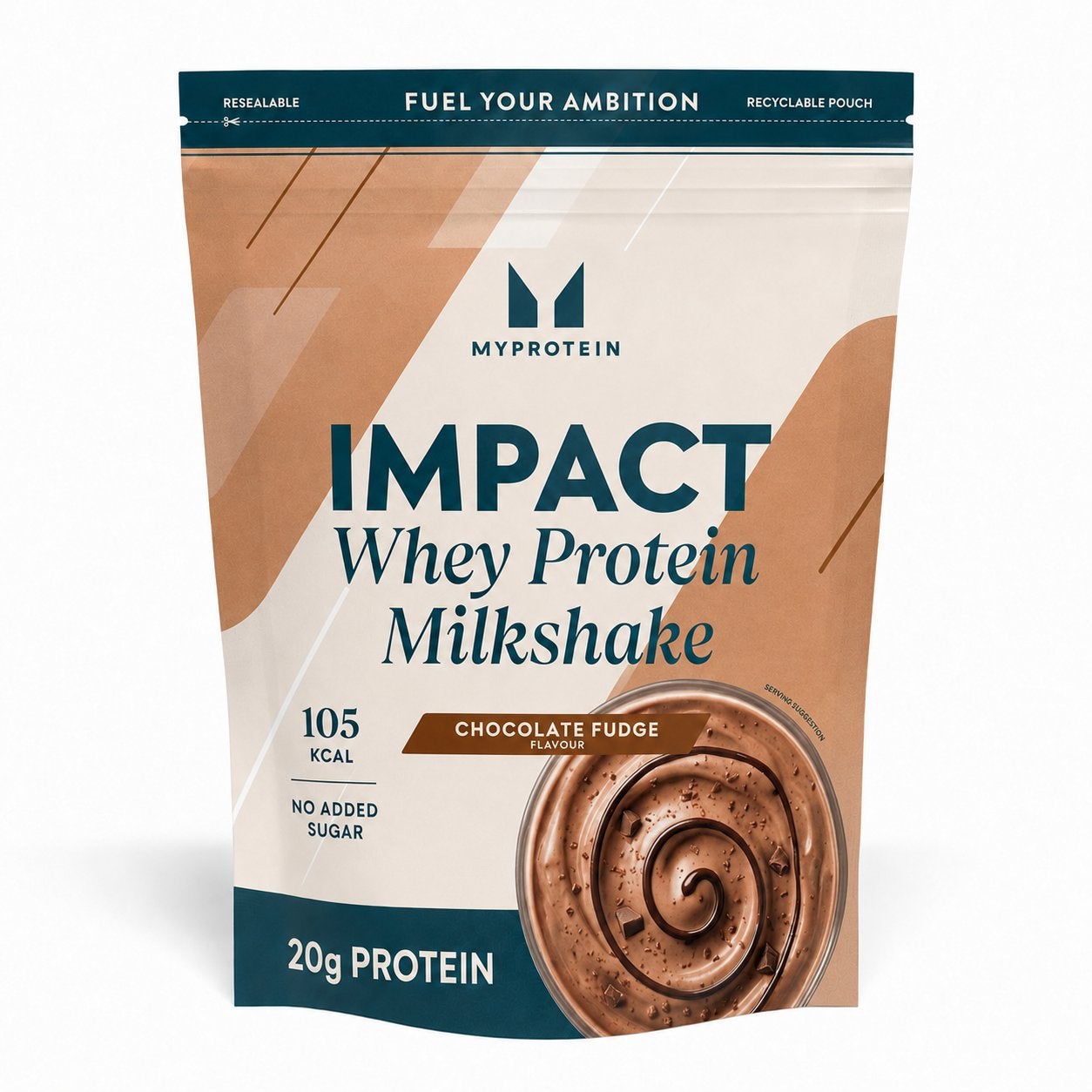 Impact Whey Protein Milkshake - 870G - 30raciones - Chocolate y Caramelo (Fudge)