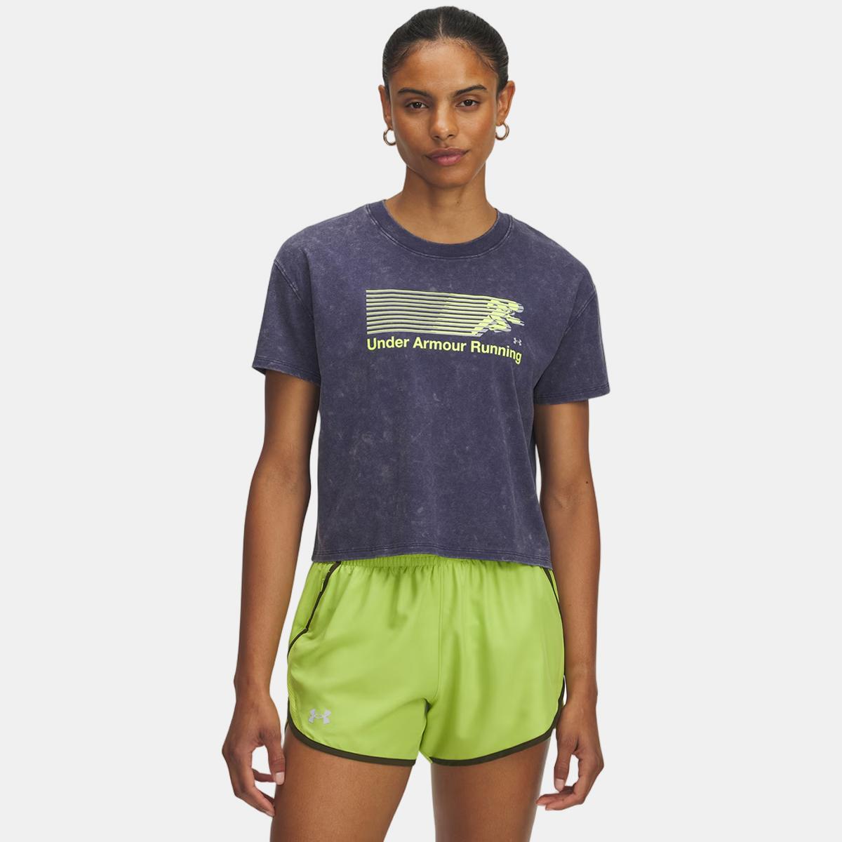 Under Armour - Camiseta de mujer Run Graphic SS 2 Under Armour.