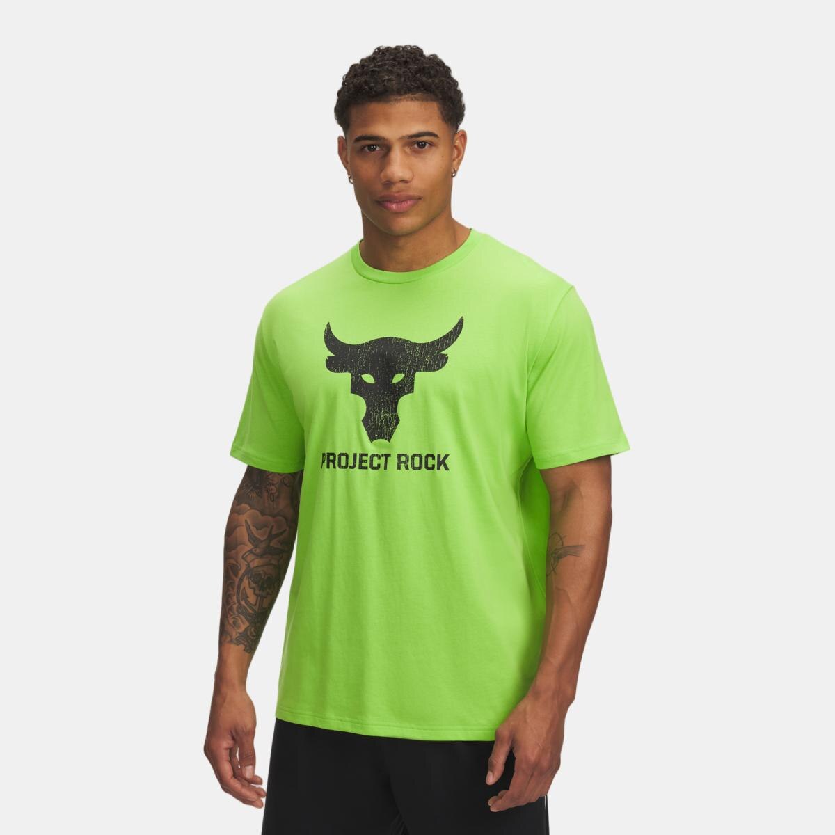 Under Armour - Camiseta de hombre Project Rock Brahma Bull SS Under Armour.