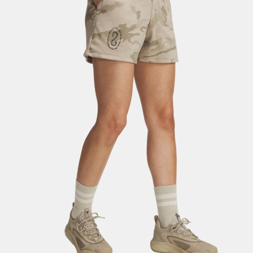 Under Armour – Pantalón corto de mujer Project Rock Terry Short Under Armour. | El Corte Inglés — Fitness y Deportes