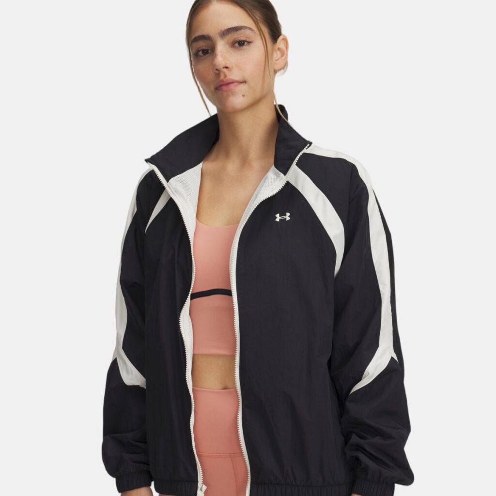Under Armour – Chaqueta de mujer Icon Crinkle Track Jacket Under Armour. | El Corte Inglés — Fitness y Deportes