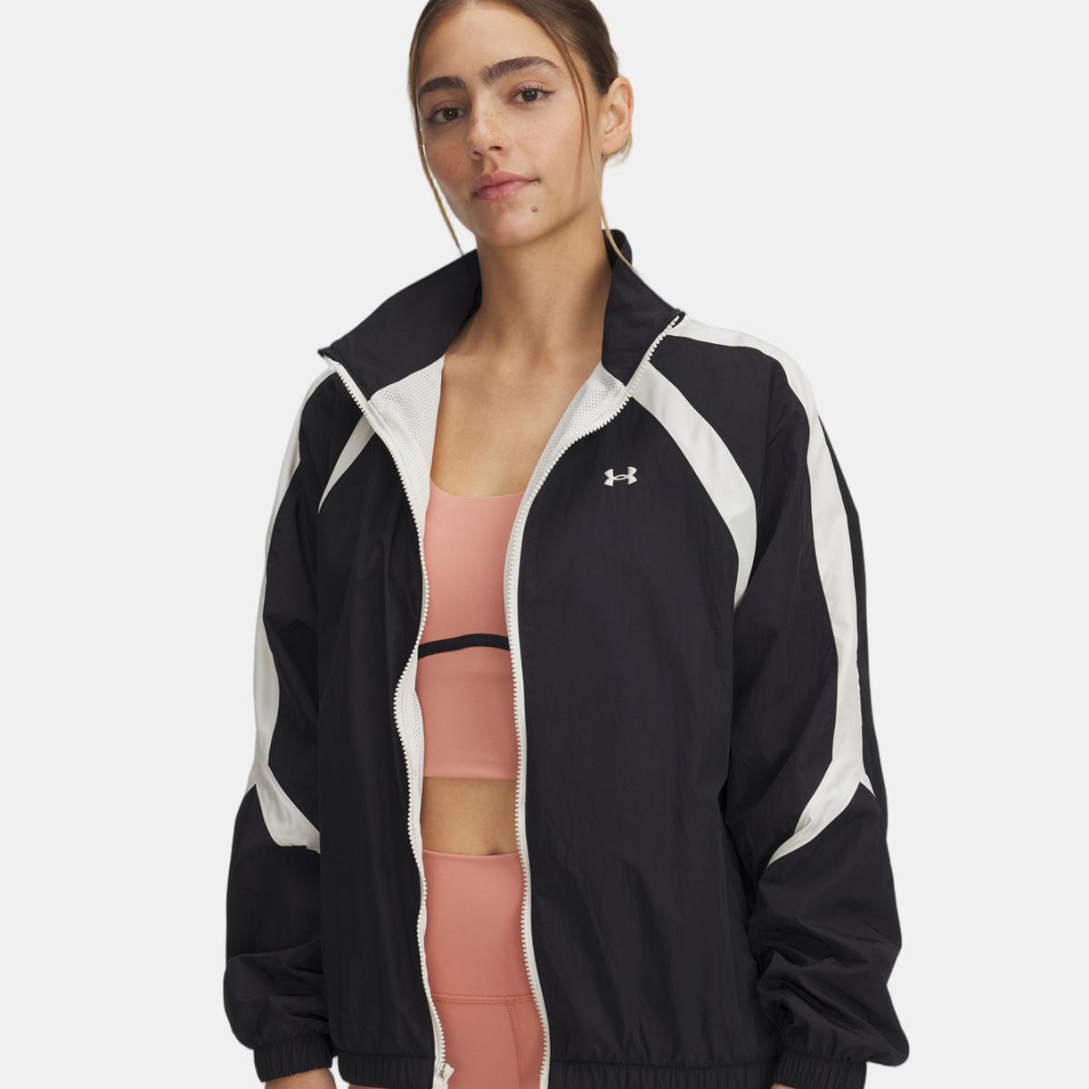 Under Armour - Chaqueta de mujer Icon Crinkle Track Jacket Under Armour.