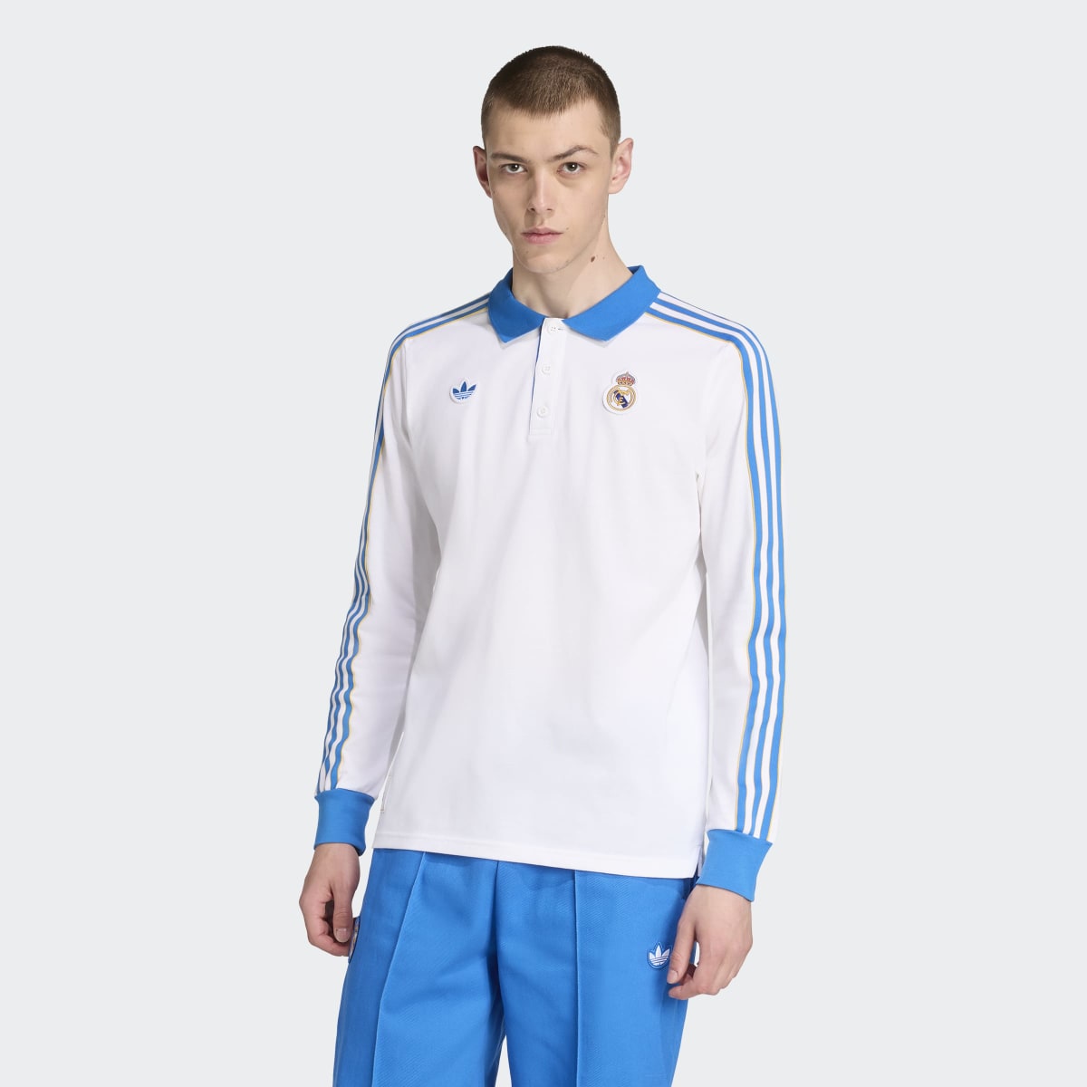 adidas - Polo de hombre Real Madrid CF Terrace Icons Adidas Originals.