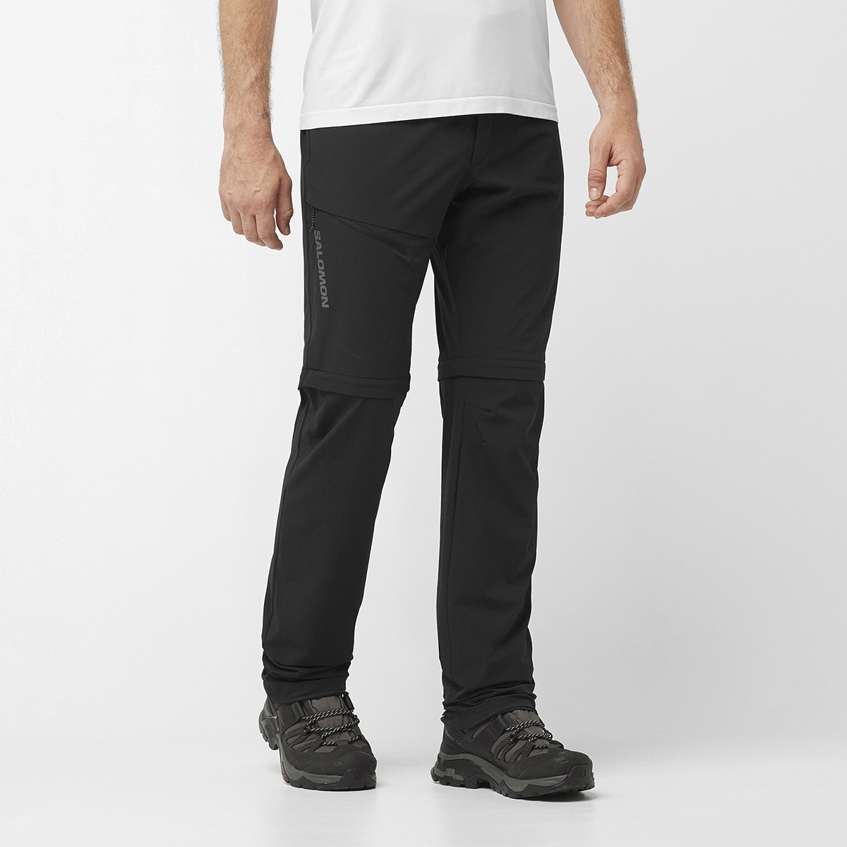 Salomon - Pantalón de hombre Wayferer Zip Salomon.
