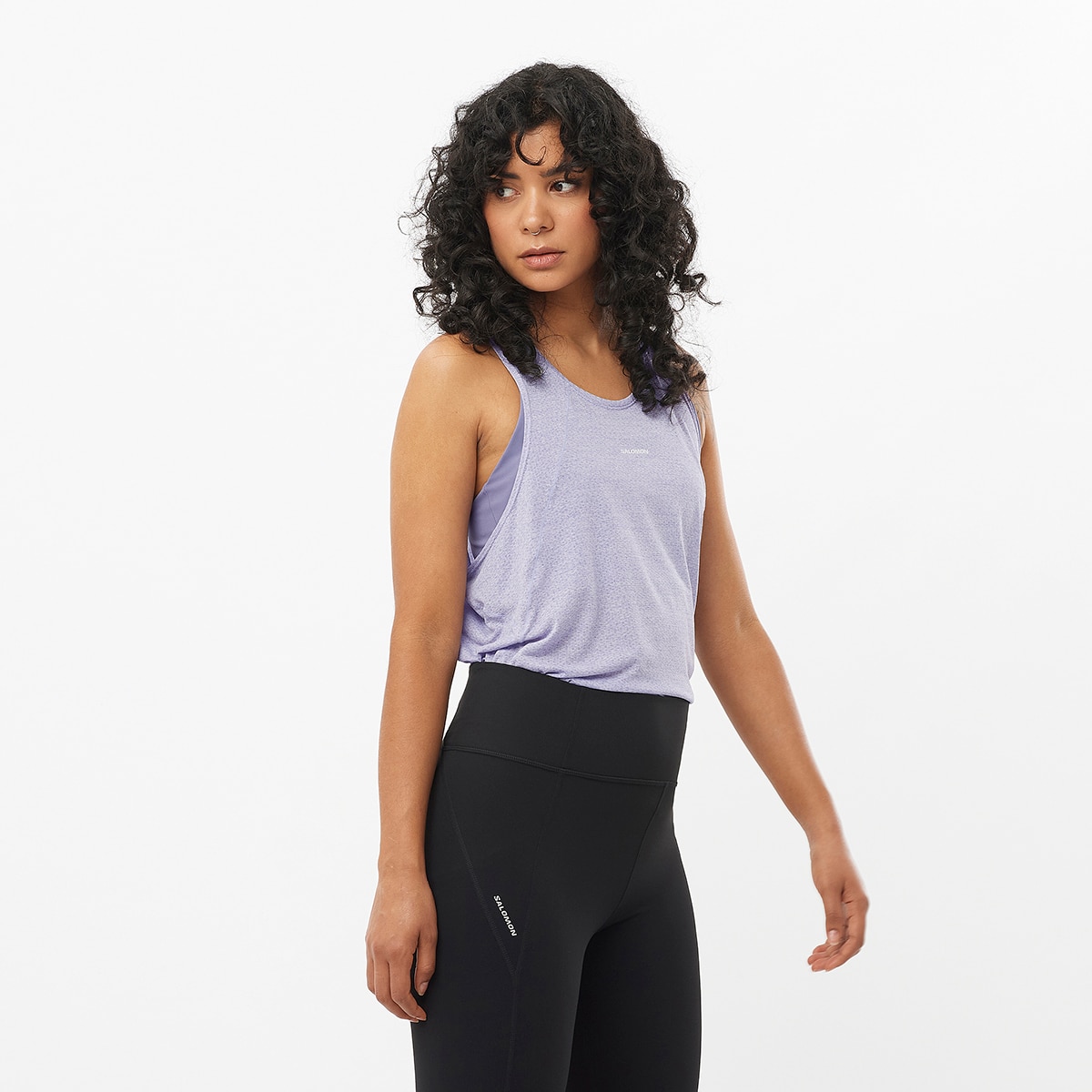 Salomon - Camiseta sin mangas de mujer SHKout AIR Salomon.