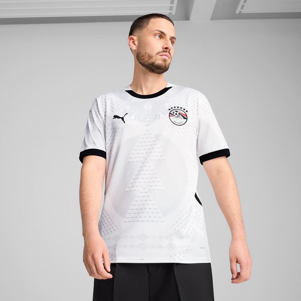 Puma - Camiseta de Hombre 2º equipación Egipto 2024-2025 Réplica Puma.