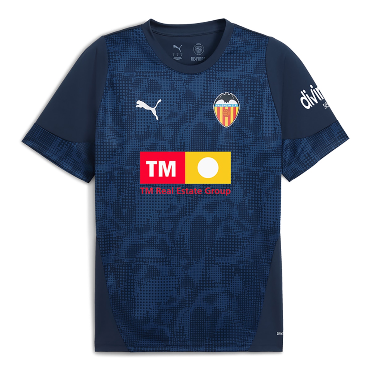 Puma - Camiseta de fútbol de Hombre VCF Training Jersey Jr (S) Puma.