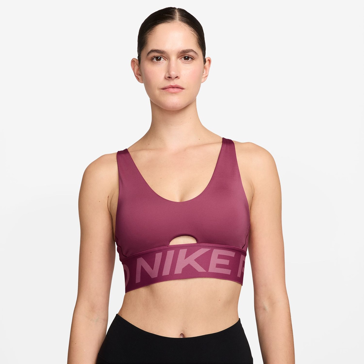 Nike - Top de mujer Pro Indy Plunge Nike.